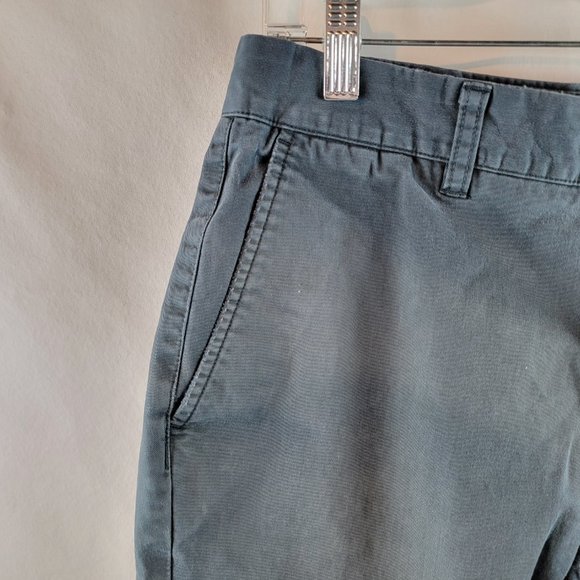 Bonobos Pants Mens 33x30 Grey Chino Khaki Slim Basic Normcore Classiccore Work - Picture 4 of 9